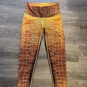 Niyama Sol 24k snake print yoga legging